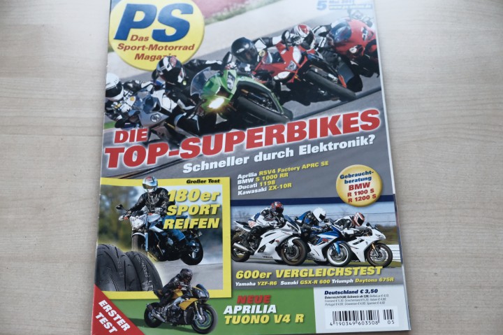 Deckblatt PS Sport Motorrad (05/2011)